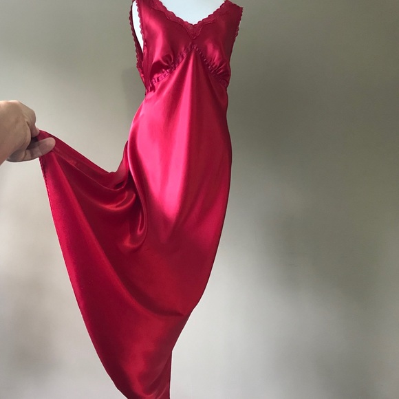 liquid satin nightgown